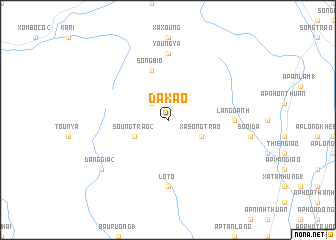 map of Da Kao
