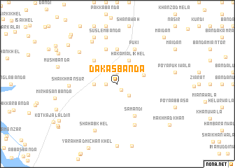 map of Dakas Bānda