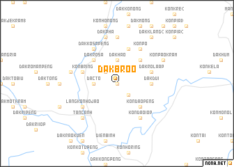 map of Dak Broo