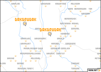 map of Dak Dru Dak