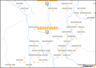 map of Dak Dru Dok