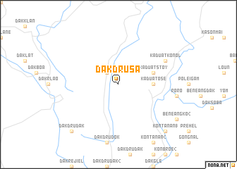 map of Dak Dru Sa