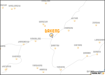 map of Dakeng