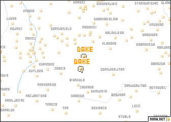 map of Dake