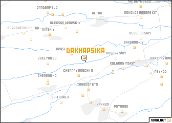 map of Dakhapsika