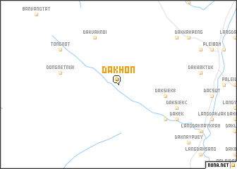 map of Dak Hon