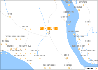 map of Dakingari