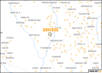 map of Dakissé