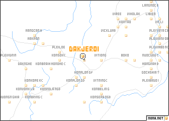 map of Dak Jeroi