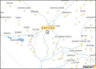 map of Dakkah