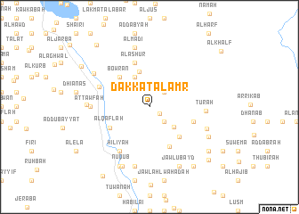 map of Dakkat al Amr