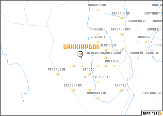 map of Dak Kiap Dok