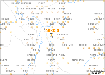 map of Dak Kia