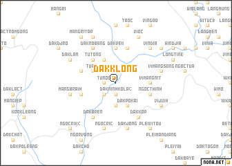 map of Dak Klong
