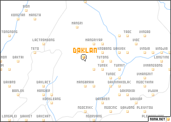 map of Dak Lan