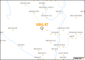 map of Dak Lat