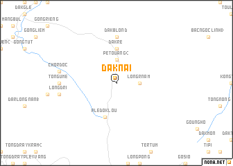 map of Dak Nai