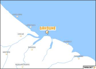 map of Dakouhe