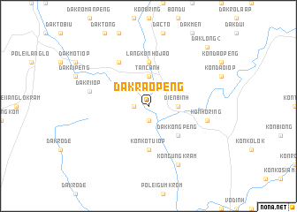 map of Dak Rao Peng