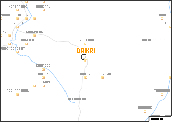 map of Dak Ri