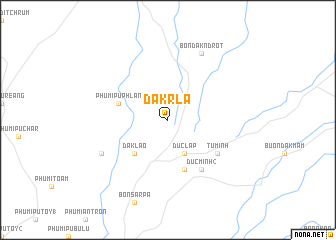 map of Ðak R\