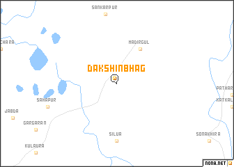 map of Dakshinbhāg