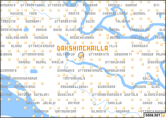 map of Dakshin Chailla