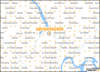 map of Dakshin Deora