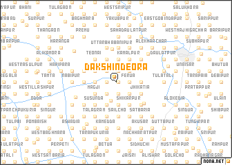 map of Dakshin Deora