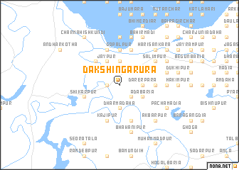 map of Dakshin Garura