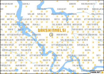 map of Dakshin Mālsi