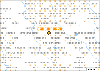 map of Dakshinpāra