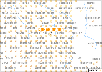 map of Dakshinpāra