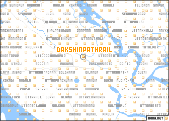 map of Dakshin Pāthrāil