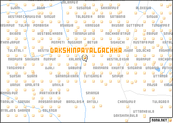 map of Dakshin Payālgāchha