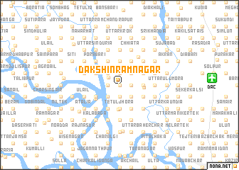 map of Dakshin Rāmnagar