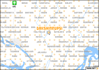 map of Dakshin Rupsi