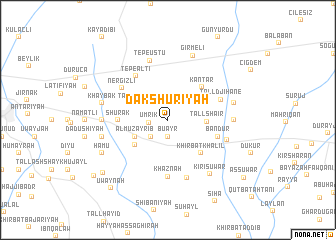 map of Dakshūrīyah