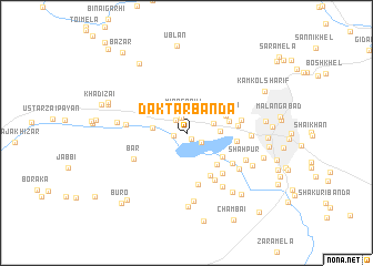 map of Daktar Banda