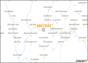 map of Dak Teng