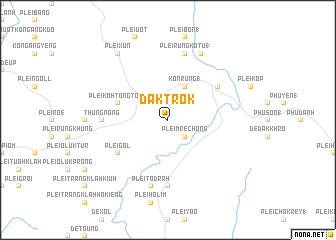 map of Dak Trok