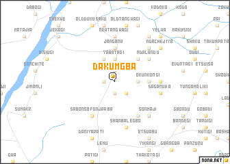 map of Dakumgba