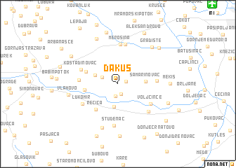 map of Ðakus