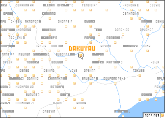 map of Dakuyau