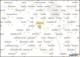 map of Daku