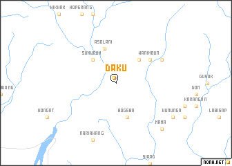 map of Daku