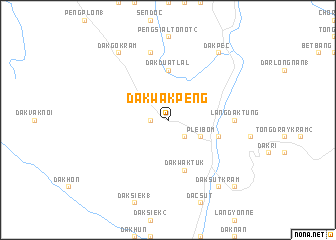 map of Dak Wak Peng