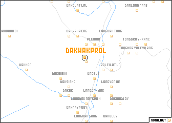 map of Dak Wak Prol