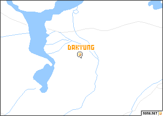 map of Dakyung