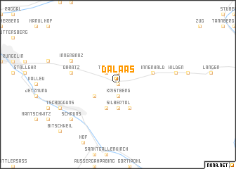 map of Dalaas